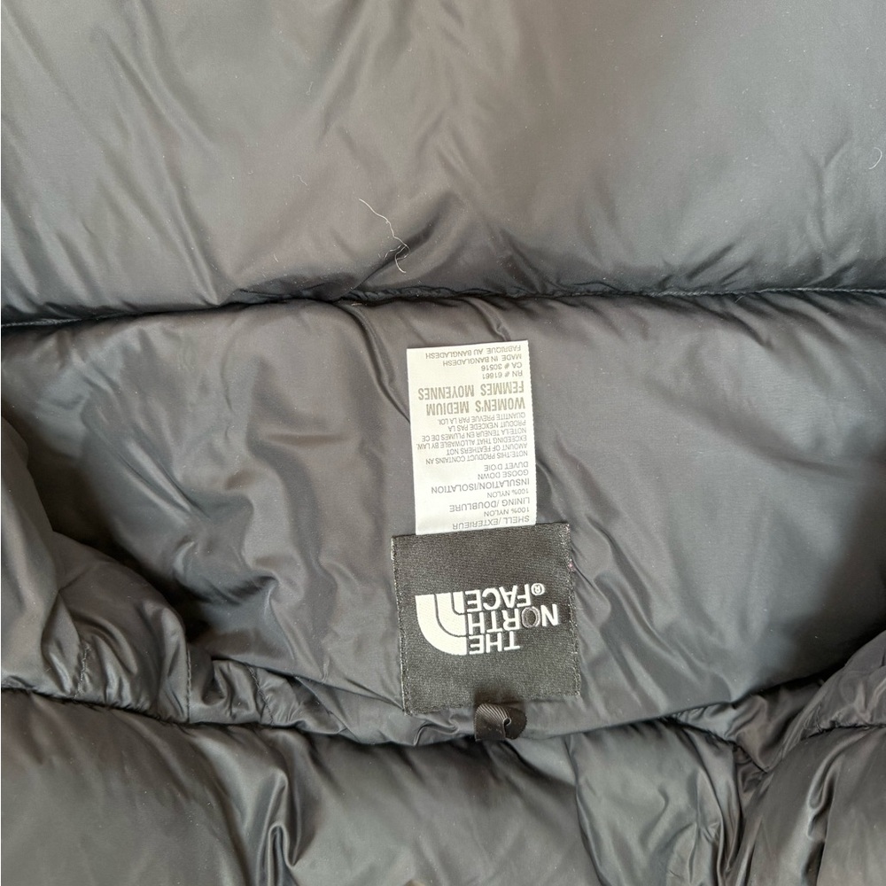 The North Face Charcoal Puffer Jacket - Picture 3 of 6